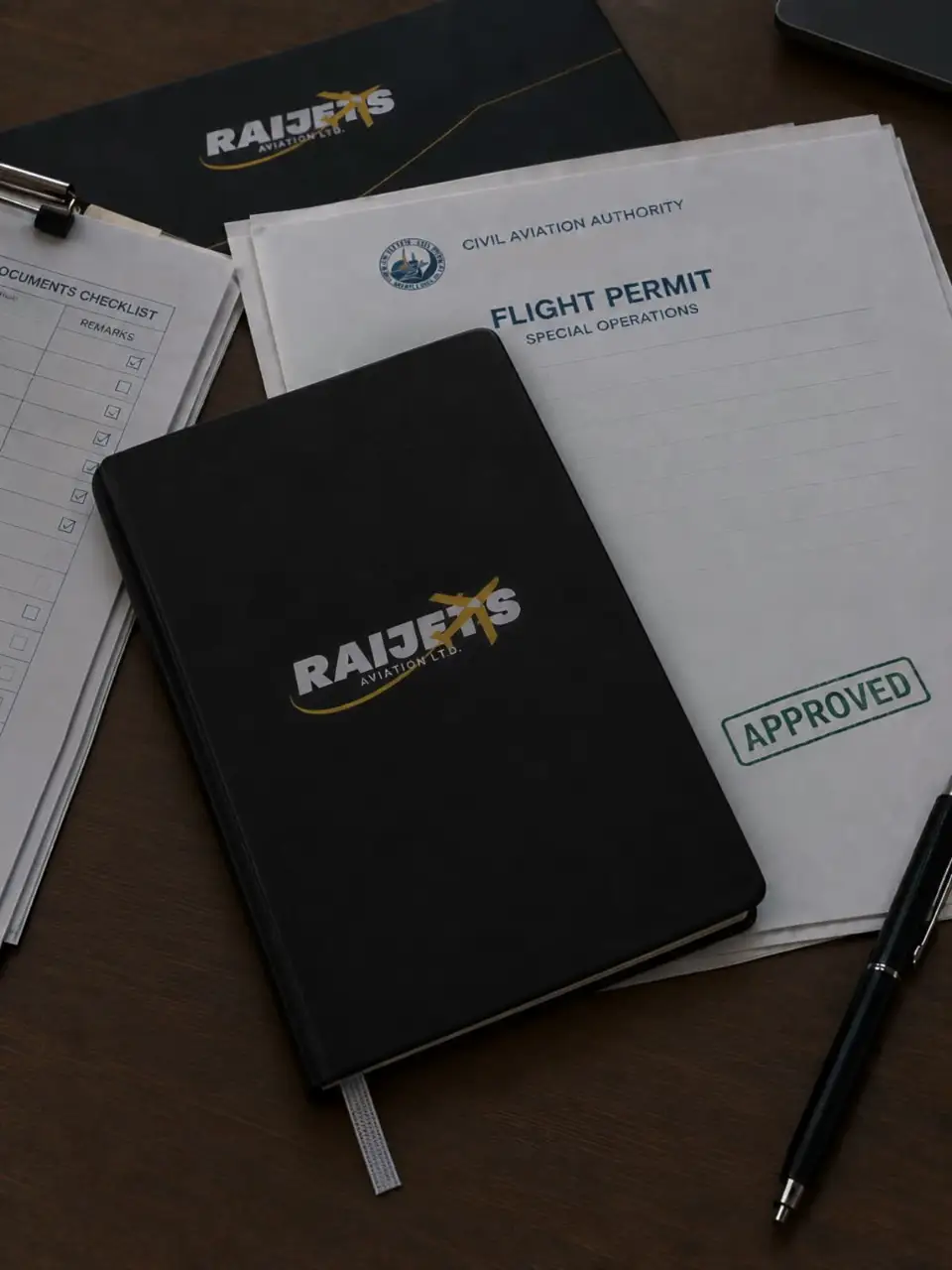 Flight planning charts and documents
